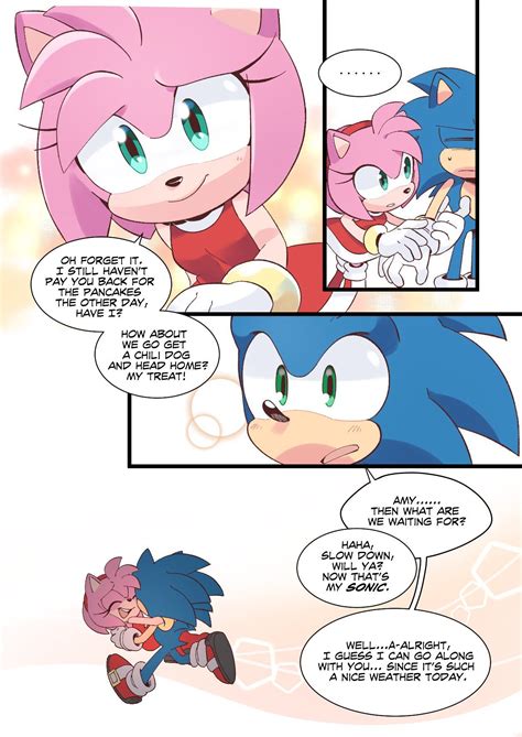 こはね On Twitter Sonamy Comic Fotos Graciosas De Sonic Sonic Y Amy