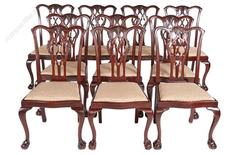 Learn more about the history, identification, and value of a number of different eames chair styles, which were manufactured by herman miller originally and later by vitra. 10 Antique Mahogany Chippendale Style Dining Chair ...
