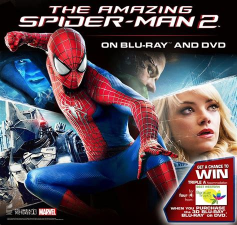 The Amazing Spider Man 2 Now Out On Blu Ray And Dvd Hello Welcome To