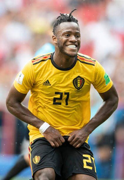 It's always batshuayi. another added: Michy Batshuayi of Belgium in action during the FIFA World ...