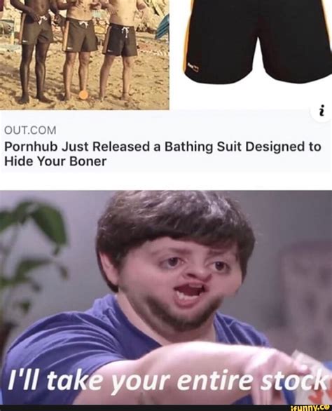 Outcom Pornhub Just Released 3 Bathing Suit Designed To Hide Your Boner Ifunny