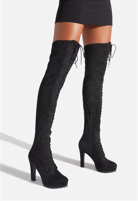 hiker booties are cute but this thigh high version is seriously sexy skinnies and minis alike