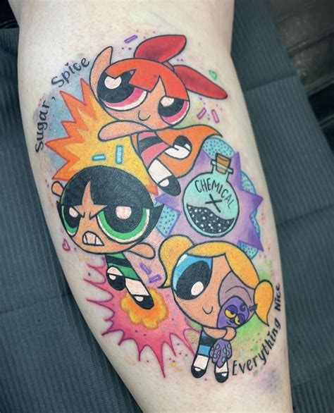 powerpuff girls tattoo outline allinclusiveresortcostaricaq1