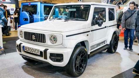 Heres A Maruti Suzuki Jimny Transformed Into A Mini Mercedes Amg G63