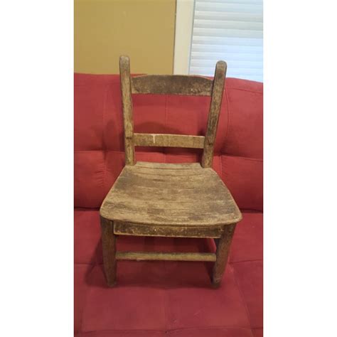 Maybe you would like to learn more about one of these? Antique Wooden Straight Back Child's Chair | Chairish