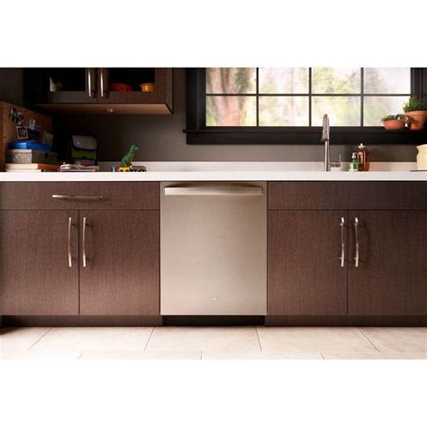 Find room for your dishes with this stainless steel dishwasher. Whirlpool Top Control Built-In Tall Tub Dishwasher in ...