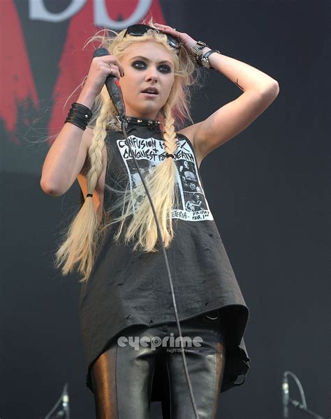 Taylor Momsen Performs During 2011 Download Festival In The Uk Jun 12