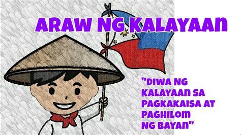 Araw Ng Kalayaan Drawing Araw Ng Kalayaan Filipino Cu