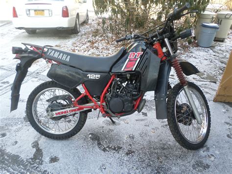 Yamaha's last factory street legal two stroke enduro (usa) #19 very trick bike! 1989 Yamaha DT125R Enduro Liquid cooled 2 stroke Street ...