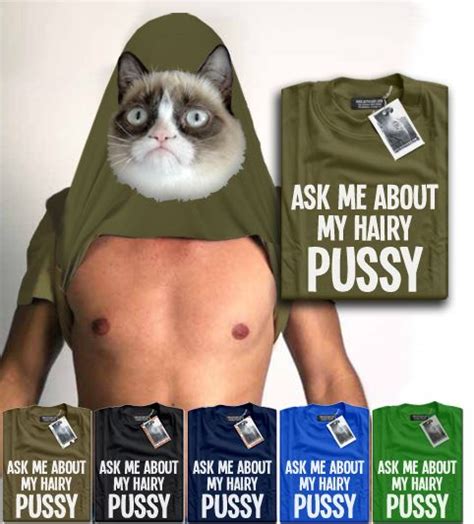Ask Me About My Hairy Pussy Mens Funny Flip Tee T Shirt Great T