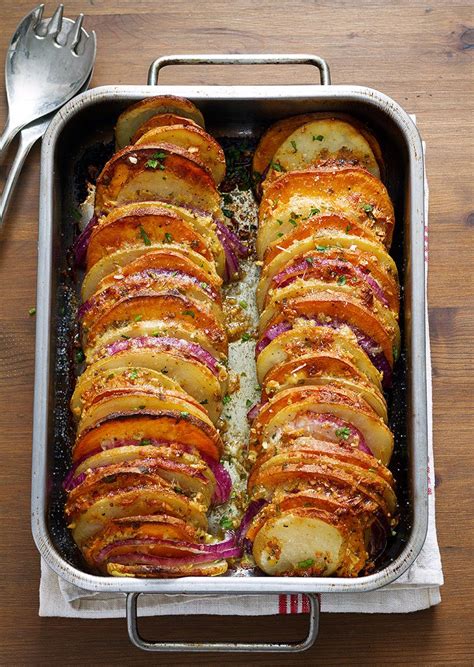 Toss until potatoes are lightly coated. Garlic Parmesan Roasted Potatoes Recipe — Eatwell101