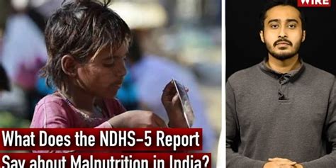 Watch What The Nfhs 5 Report Says About Malnutrition In India