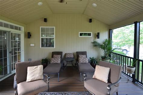 Gallery Custom Deck With Fireplace Wall Picture 1766