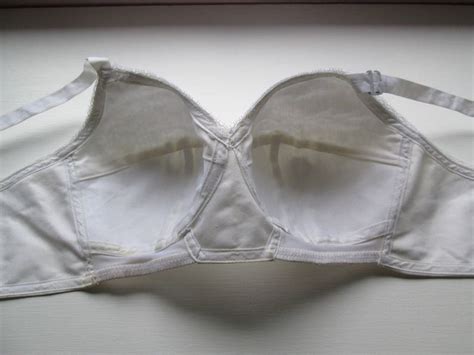 vintage 1950s 50s white satin lace and tulle bullet cone bra etsy