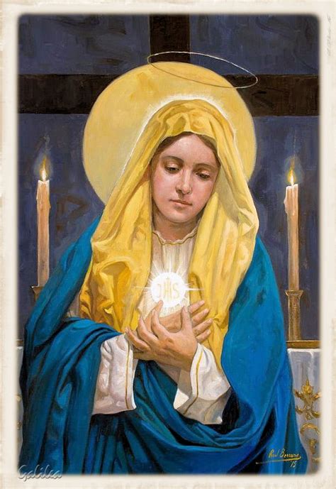 Santa María Madre De Dios Y Madre Nuestra La Eucaristía Y María Santísima
