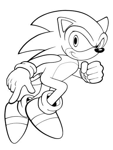 Dibujos Para Colorear E Imprimir Gratis De Sonic Dibujos De Sonic