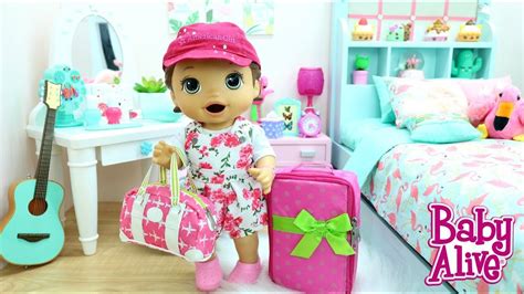 Baby Alive Laurinha Se Arrumando Pra Festinha Na Creche Youtube