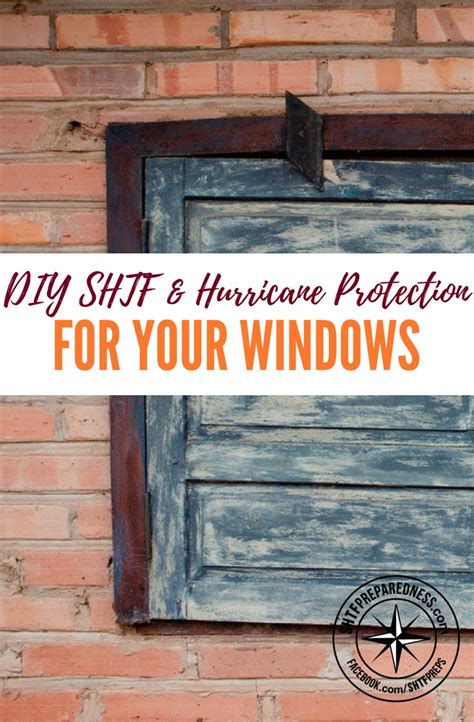 Can you build your own hurricane shutters? DIY SHTF & Hurricane Protection for Your Windows
