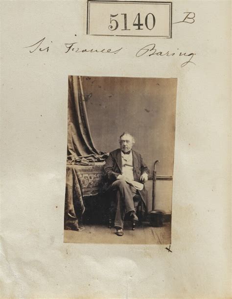 Npg Ax55143 Francis Thornhill Baring 1st Baron Northbrook Portrait