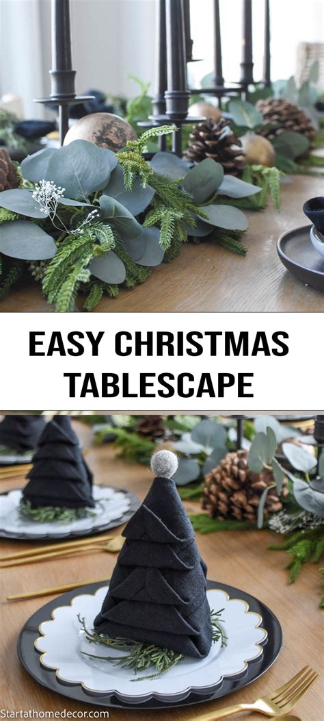 5 Steps to Create Neutral Christmas Decorations for Your Table - Start