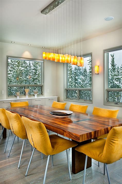 How To Use Yellow To Shape A Refreshing Dining Room