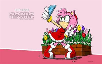 Sonic Amy Rose Channel Wallpapers Hedgehog Pc