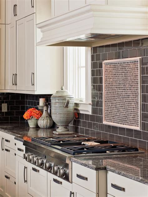 Glass Backsplash Ideas Pictures And Tips From Hgtv Kitchen Ideas And Design With Cabinets