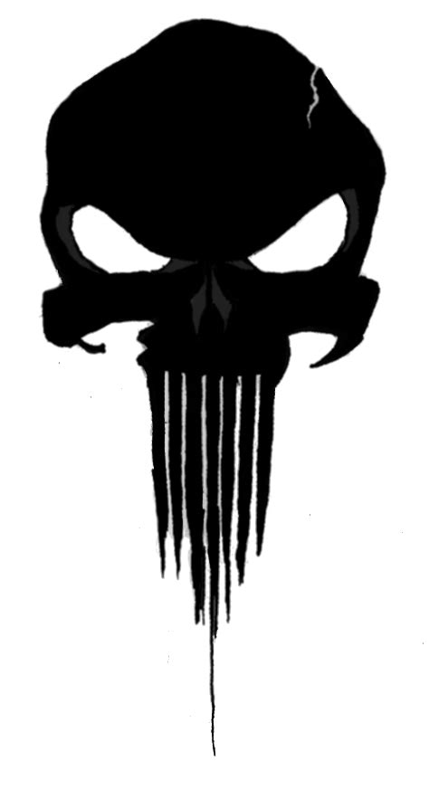 Punisher Sticker Punisher Skull Logo Png Transparent