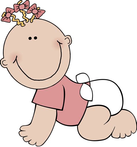 Newborn Baby Girl Clip Art Clipart Best