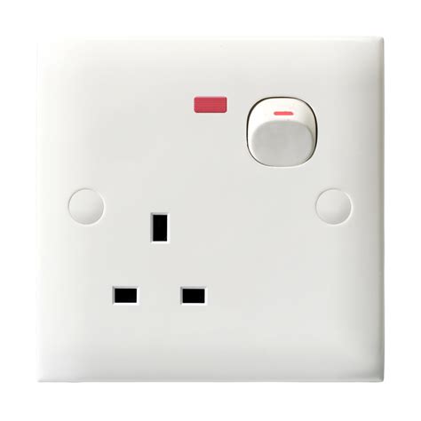 13a 3 Pin Socket With Switch And Neon Uk Socket China Switch Socket