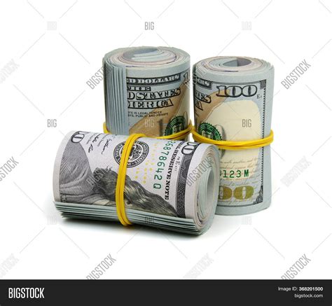 Money Roll Dollars Image And Photo Free Trial Bigstock