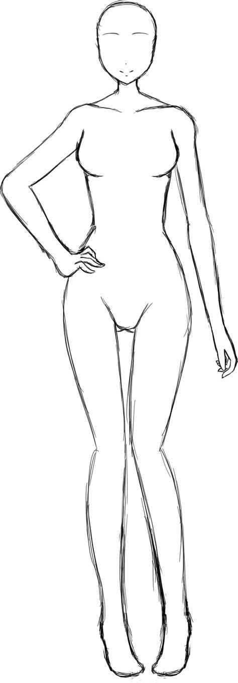 Body Base Drawing Human Body Drawing Drawing Body Poses Woman