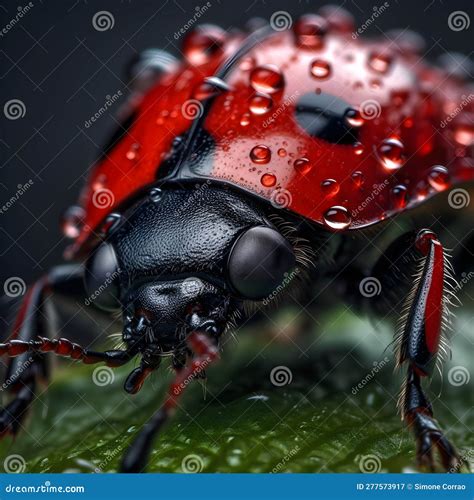 High Detailed Ladybug Macro Photography Stock Image Image Of Cute Ladybug 277573917