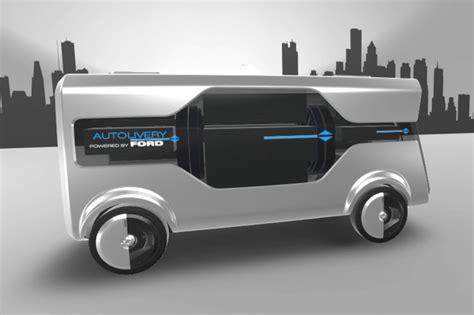 Fords Driverless Van Could Deliver Packages Right To Your Door Edmunds