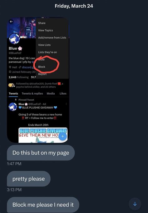 Blue 🏳️‍⚧️ On Twitter They Wont Stop Messaging This 💀