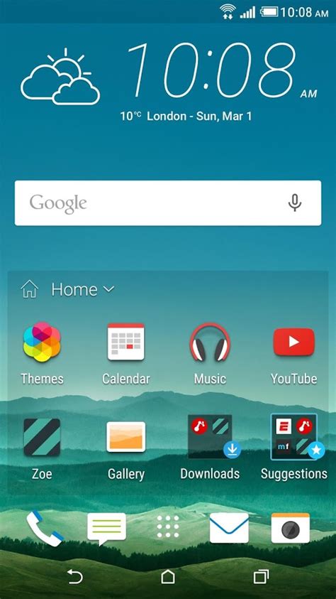 Htc Sense Home Brings Themes Intelligent Widget And More To The One