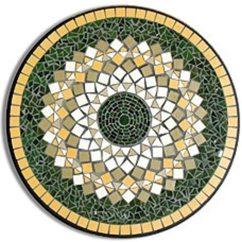 Circle Mosaic Free Mosaic Patterns Mosaic Patterns Mosaic Diy