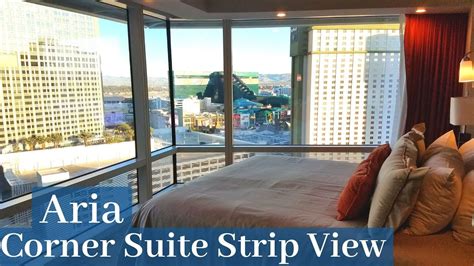 Aria Las Vegas Corner Suite Strip View Youtube