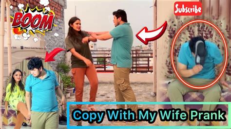 Copy With My Gf Prank Prank On My Wife Nikkrichavlogs Prank Couple YouTube