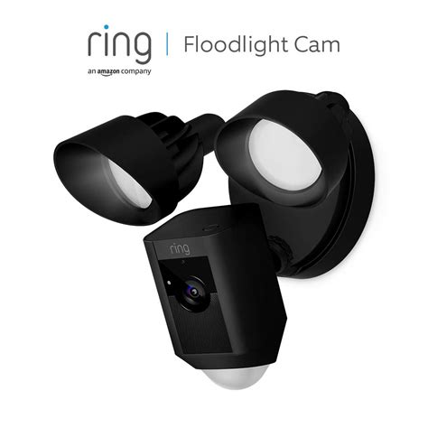 Ring Floodlight Cam By Amazon Hd Security Camera With Built In Floodlights Two Way Talk And