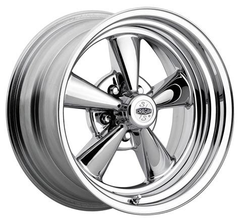 Cragar Ss Super Sport Wheel 17x9 Chrome Acorn Seat 5x45 13mm