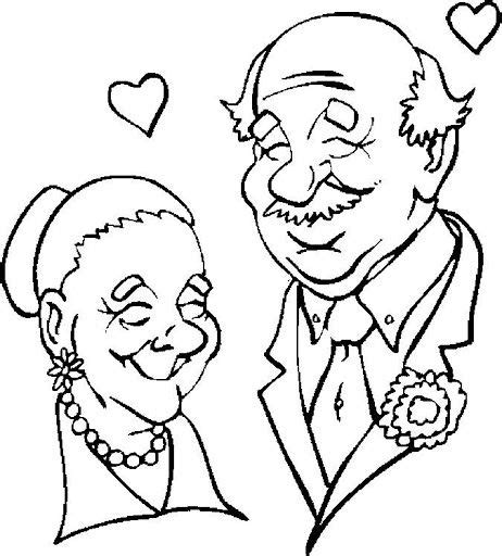 Colorear Dia De Los Abuelos Dibujos Dia De Los Abuelos Coloring Pages