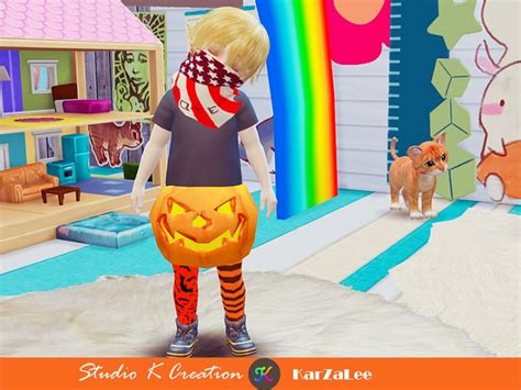 Pumpkin Acc For Toddler At Studio K Creation Sims 4 Updates