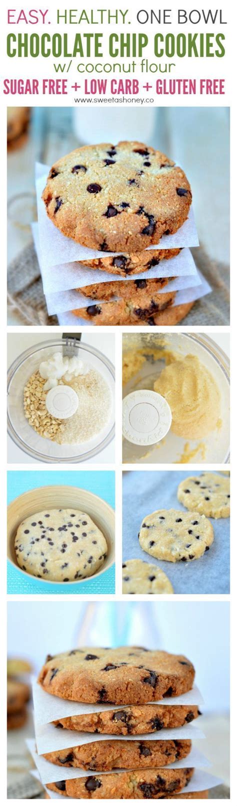 Healthy keto dessert recipes that can also be dairy free, gluten free, egg free, low carb, sugar free, paleo, no bake, and vegan! Delicious sugar free chocolate chip cookies recipe. One ...