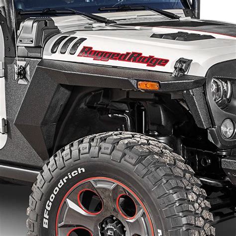 Rugged Ridge® Jeep Wrangler Jk 2018 Xhd Armor Fenders And Liner Kit