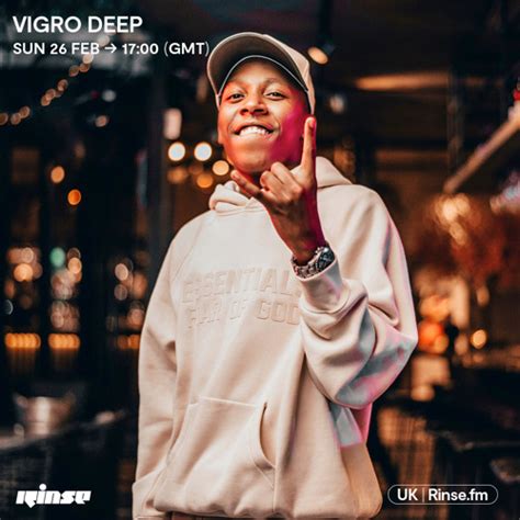 Stream Vigro Deep 26 February 2023 By Rinse Fm Listen Online For