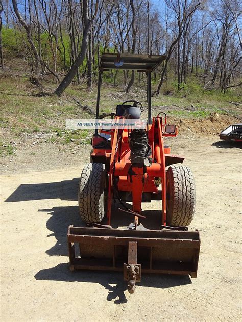 2008 Kubota R420 Compact Wheel Loader Runs Exc Video 4wd Articulated 420