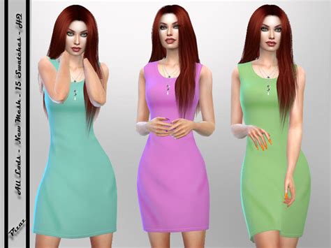 Casual Dress By Pizazz At Tsr Sims 4 Updates