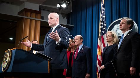 whitaker says mueller s inquiry is ‘close to being completed the new york times