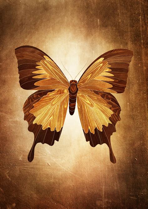 Wooden Butterfly By Marileroux On Deviantart
